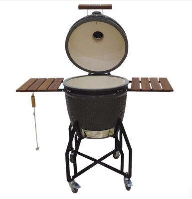 Sistema de ventilação ajustável Grill cerâmico de carvão vegetal